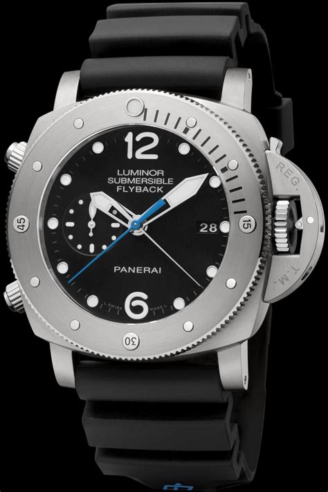 panerai submersible flyback.